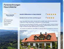 Tablet Screenshot of haus-ulstertal.de